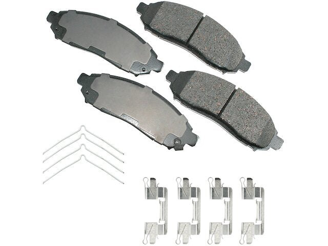 Front Brake Pad Set - 2013-2020 Nissan NV200 2.0L 4-Cylinder - Akebono 125095-05872729