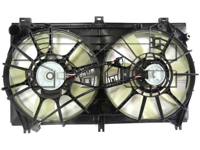 Radiator Fan Assembly - 2014-2015 Lexus IS250 Sedan 2.5L V6 - TYC 127772-05664404