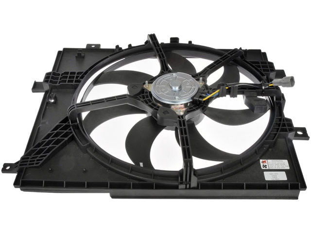 Auxiliary Fan Assembly - 2014-2019 Nissan Versa Note 1.6L 4-Cylinder - Dorman 127804-05666010