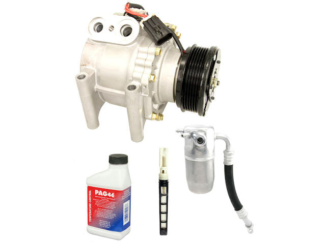 Front A/C Compressor Kit - 2004-2006 GMC Envoy XL 4.2L 6-Cylinder - Four Seasons 127816-05885811