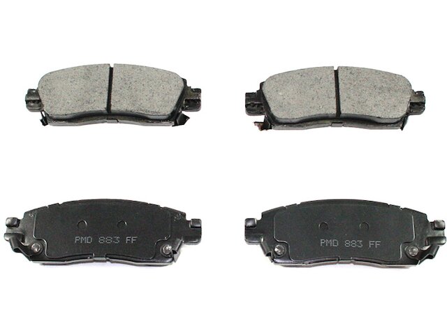 Rear Brake Pad Set - 2002-2006 Chevrolet Trailblazer EXT - DuraGo 127819-06003974