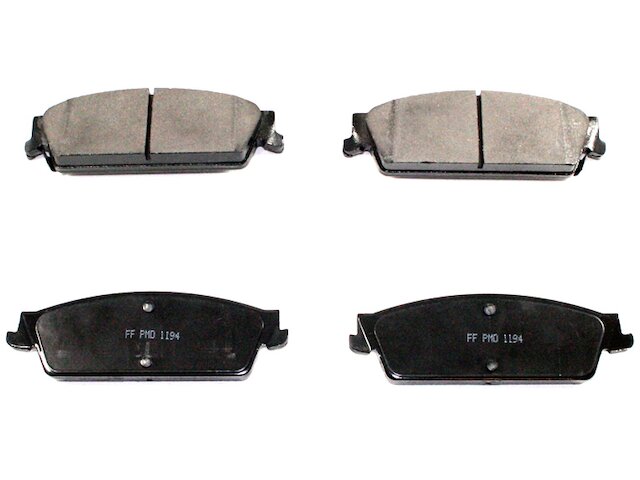 Rear Brake Pad Set - 2007-2016 Cadillac Escalade ESV - DuraGo 127828-06003536
