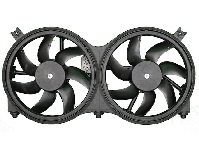 Radiator Fan Assembly - 2014-2019 Infiniti QX60 - APDI 128143-05790830