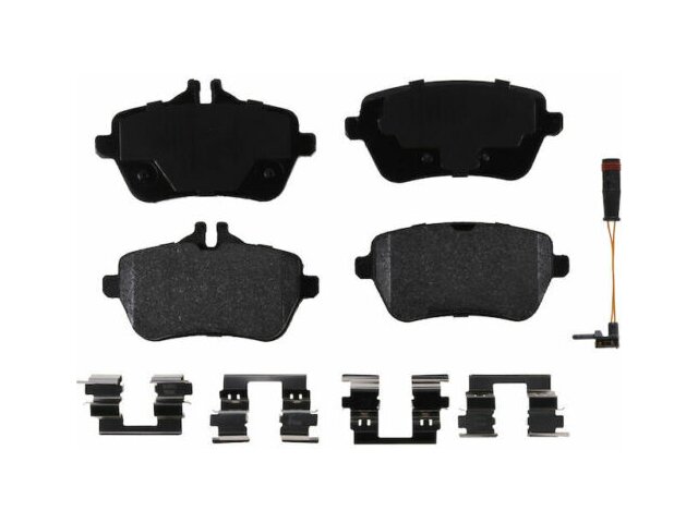 Rear Brake Pad Set - 2014-2017 Mercedes S550 Base - Raybestos 128555-06133046