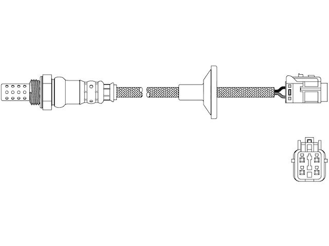 Downstream Oxygen Sensor - 2013-2017 Hyundai Elantra GT - Walker 128581-05466180