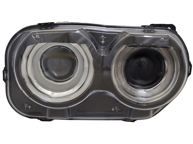 Right Passenger Side Halogen Headlight Assembly with Bulbs - LED - 2015-2023 Dodge Challenger - TYC 130016-05844343
