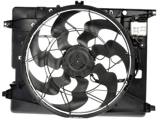 Auxiliary Fan Assembly - 2015-2016 Hyundai Genesis - Dorman 130081-05666014
