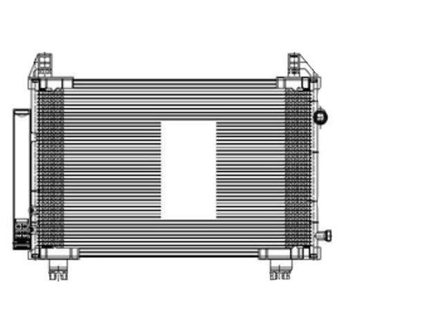 A/C Condenser - 2015-2019 Toyota Yaris Hatchback 1.5L 4-Cylinder - TYC 130247-05832881