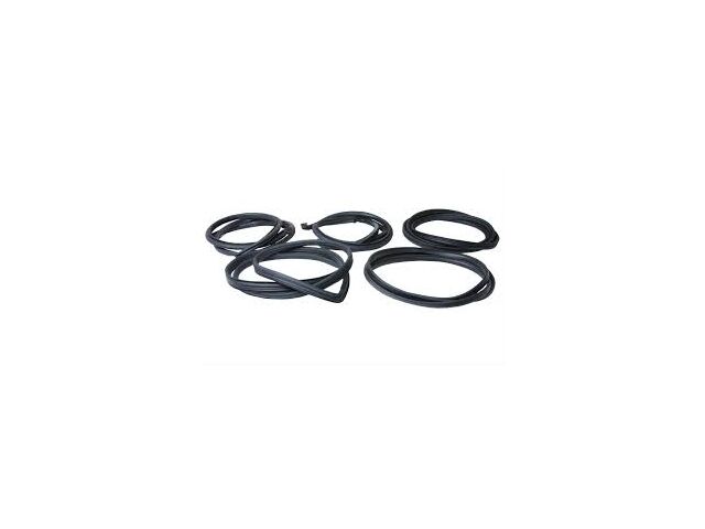 Body Seal Kit - 5 Piece - with Windshield Seal, Rear Window Seal, Trunk Seal, Left Front Door Seal, Right Front Door Seal - 1968-1976 BMW 2002 - APA/URO Parts 13607-05806774