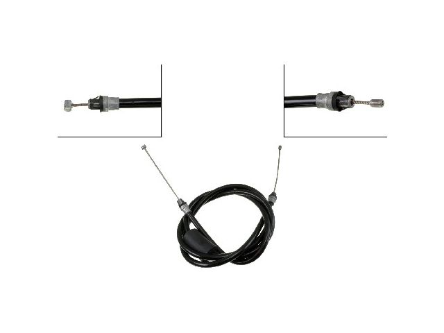 Front Parking Brake Cable - 1999-2002, 2004-2007, 2010-2013, 2015 Ford E350 Super Duty Stripped Chassis - Dorman 137342-05503051