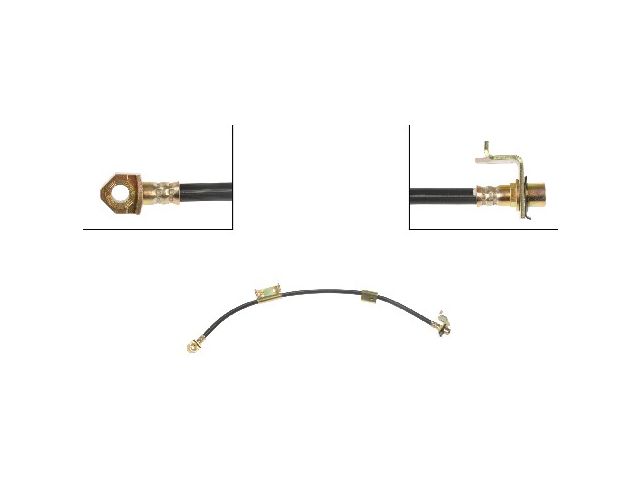 Front Left Brake Hose - 2007 Chevrolet Silverado 1500 Classic Extended Cab Pickup - Dorman 137387-09046686
