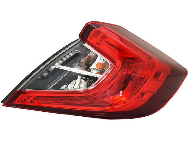 Right Outer Tail Light Assembly - 2016-2018, 2020-2021 Honda Civic Sedan - TYC 137958-05844127