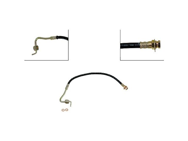 Front Right Brake Hose - 1973-1975 Ford F350 - Dorman 138323-05504242