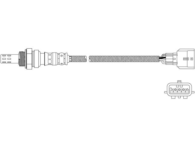Oxygen Sensor - 2017-2019 Nissan TITAN 5.6L V8 VK56VD Naturally Aspirated GAS - Walker 140381-05733037