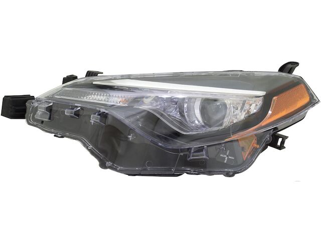 Right Headlight Assembly - 2017-2019 Toyota Corolla Sedan - TYC 140772-05858680