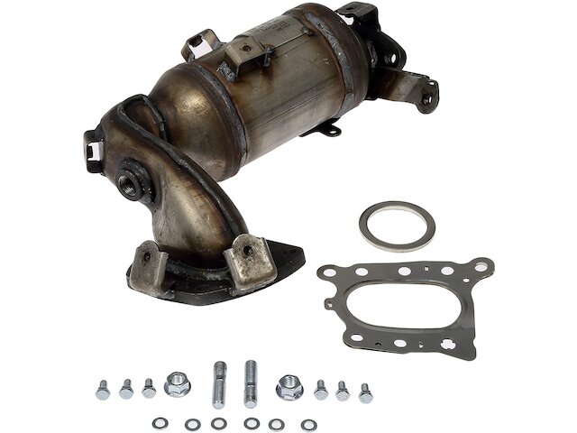 Left Exhaust Manifold with Integrated Catalytic Converter - 2017-2021 Toyota Highlander 3.5L V6 - Dorman 140822-06157074