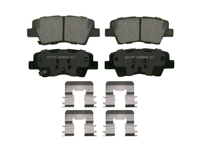 Rear Brake Pad Set - 2017-2020 Hyundai Elantra GT - Wagner 140999-05908529