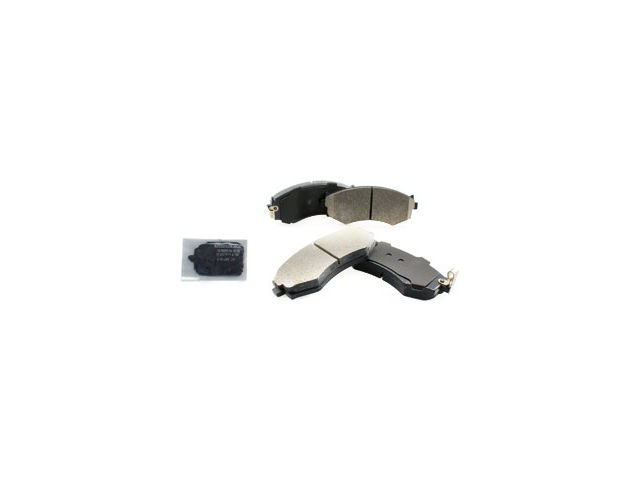 Front Brake Pad Set - 1992-1995 Hyundai Elantra - Advics 147-05339507