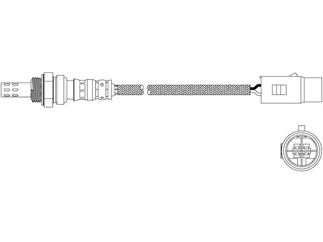 Upstream Oxygen Sensor - 1992-1993 Hyundai Elantra - Walker 147-05733554