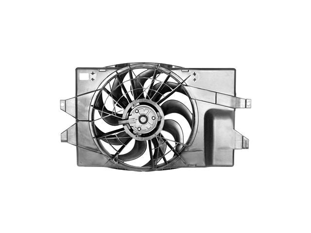 Auxiliary Fan Assembly - 1993-1995 Chrysler Town & Country - Four Seasons 1568-05153431