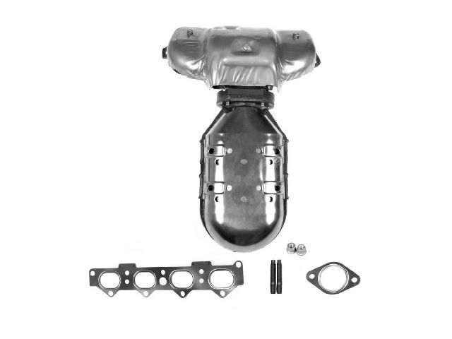 Exhaust Manifold with Integrated Catalytic Converter - 1997-2001, 2003-2006 Hyundai Tiburon 2.0L 4-Cylinder - Dorman 161-05170773