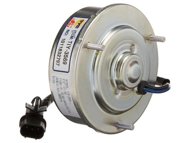 Right A/C Condenser Fan Motor - 2001-2006 Hyundai Santa Fe Sport Utility - TYC 169-06344200