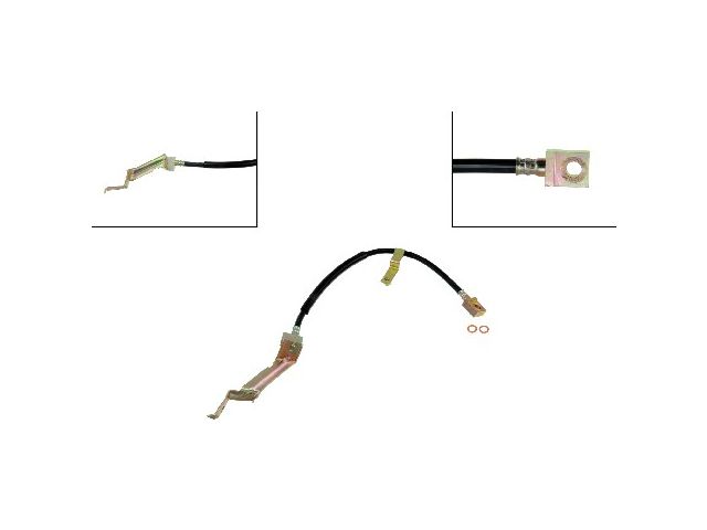 Front Left Brake Hose - 1996-2000 Dodge Caravan - Dorman 1697-09046004
