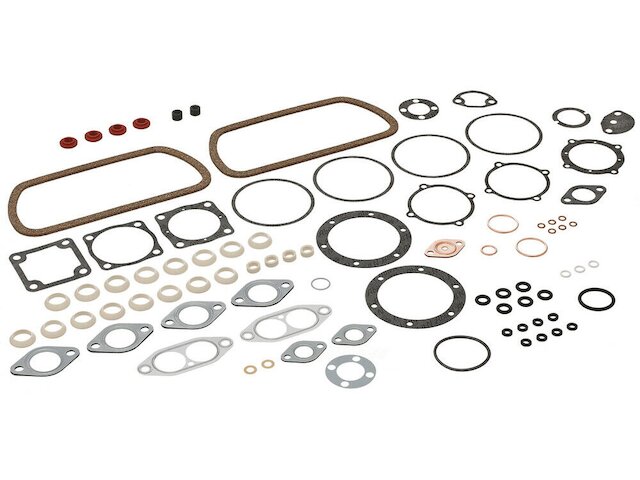 Engine Gasket Set - 1967-1969 Volkswagen Karmann Ghia 1.5L H4 H Naturally Aspirated GAS - Elring 17353-06178806