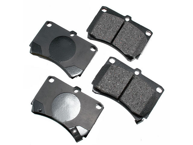 Front Brake Pad Set - 1995-1998 Mazda Protege 1.5L 4-Cylinder - Akebono 17607-05080192