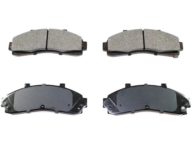 Front Brake Pad Set - 1995-1997, 2001-2002 Mazda B2300 - DuraGo 17655-06003805