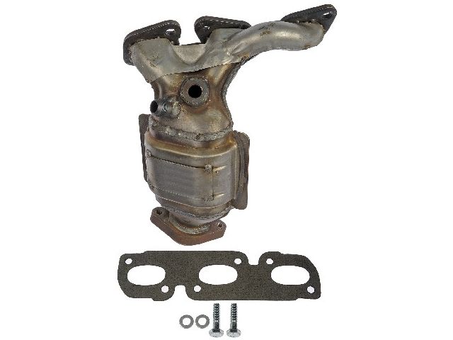 Rear Exhaust Manifold with Integrated Catalytic Converter - 2000-2001 Mazda MPV 2.5L V6 - Dorman 17680-05170815