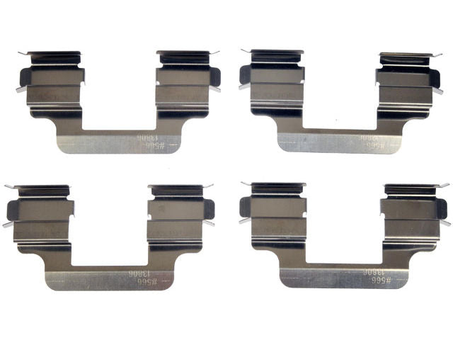 Rear Brake Hardware Kit - 2004-2009 Audi S4 - Dorman 17791-05635984