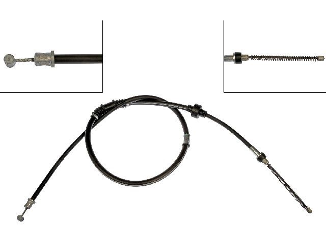 Rear Left Parking Brake Cable - 2004-2007 Mitsubishi Lancer 2.0L 4-Cylinder Naturally Aspirated - Dorman 17990-05501368