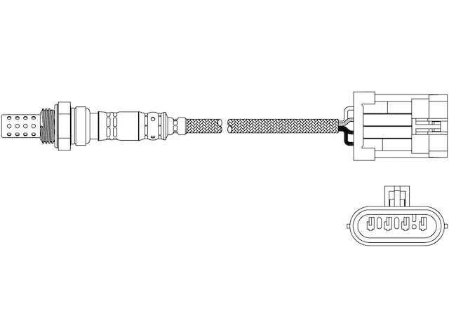 Oxygen Sensor - 2004-2006 Pontiac GTO - Walker 18011-05733348