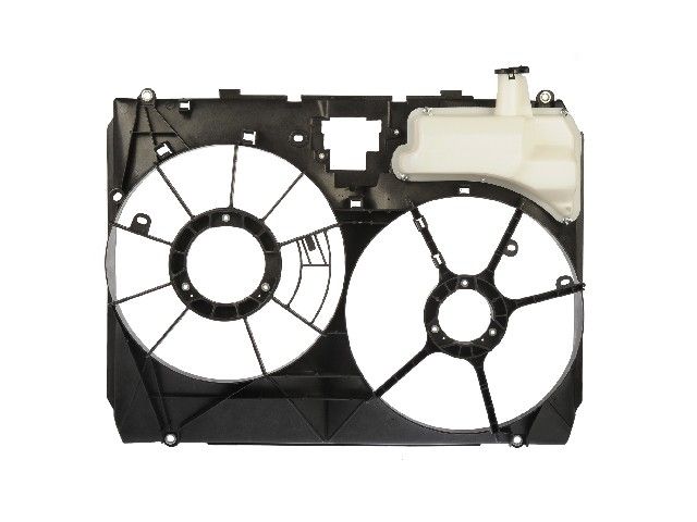 Radiator Fan Shroud Assembly with Coolant Overflow Tank Reservoir - 2004-2005 Lexus RX330 3.3L V6 - Dorman 18044-05107753