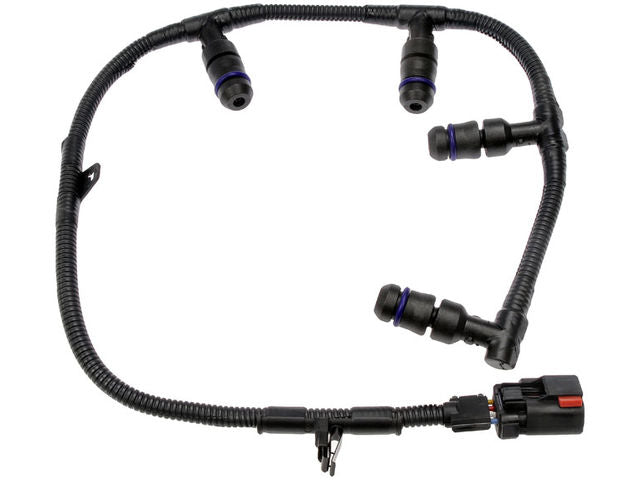 Left Diesel Glow Plug Wiring Harness - 2004-2007 Ford F550 Super Duty 6.0L V8 Diesel - Dorman 18121-05470983