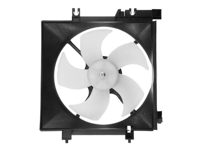 Left Auxiliary Fan Assembly - 2005-2014 Subaru Outback 2.5L H4 Naturally Aspirated - TYC 18222-09107119