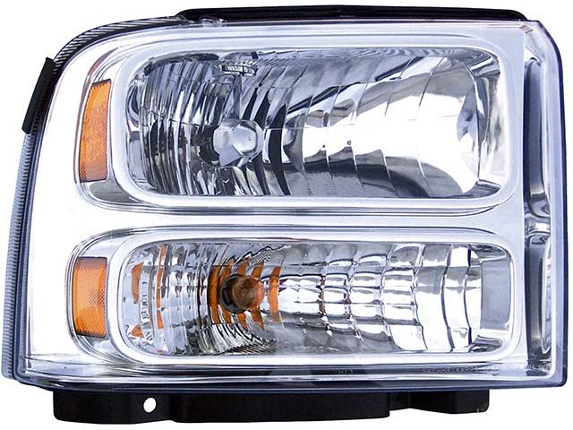 Left Headlight Assembly - 2005-2007 Ford F450 Super Duty - Dorman 18247-05393251