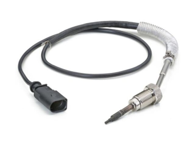 Exhaust Temperature Sensor - 2005-2006 Volkswagen Jetta Sedan 1.9L 4-Cylinder BRM Diesel - Hella 18277-06348390