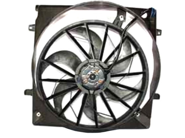 Radiator Fan Assembly - 2005 Jeep Liberty Sport Utility 3.7L V6 - TYC 18363-05366084
