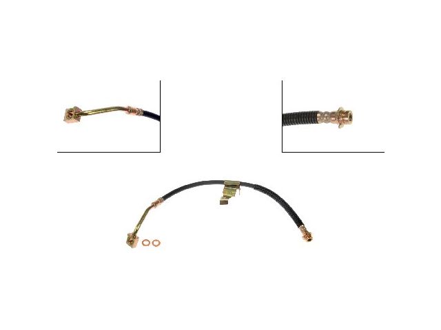 Front Left Brake Hose - 2004-2005 Pontiac Bonneville GXP - Dorman 18487-05506325