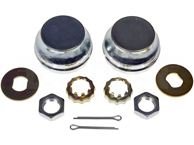 Front Spindle Lock Nut Kit - 2001-2005 Ford Explorer Sport Trac RWD - Dorman 18628-06174811