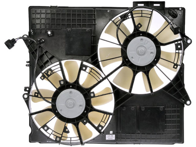 Auxiliary Fan Assembly - 2006-2009 Cadillac STS 4.4L V8 - Dorman 18643-05571043