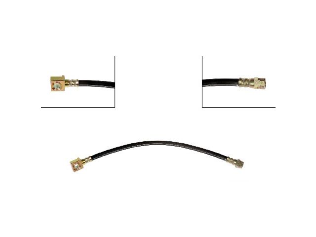 Rear Left Brake Hose - 2006-2013 Chevrolet Corvette - Dorman 18648-05506284