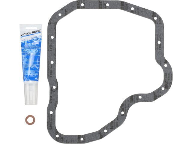 Lower Oil Pan Gasket Set - 2006-2010 Chevrolet Express 3500 6.6L V8 - Victor Reinz 18730-06009011