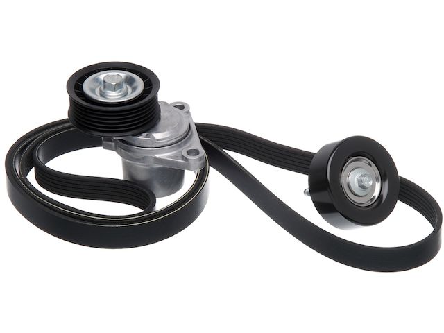 Serpentine Belt Drive Component Kit - 2006-2007 Mazda 6 2.3L 4-Cylinder Turbocharged GAS - Gates 18821-05765456