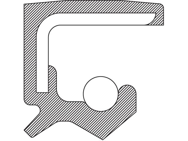 Torque Converter Seal - 2006-2007, 2011-2015 Volvo S60 - National 18935-05729566