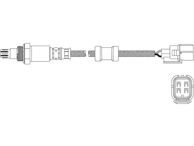 Upstream Oxygen Sensor - 2007-2013 Honda Fit 1.5L 4-Cylinder - Walker 18968-05733088