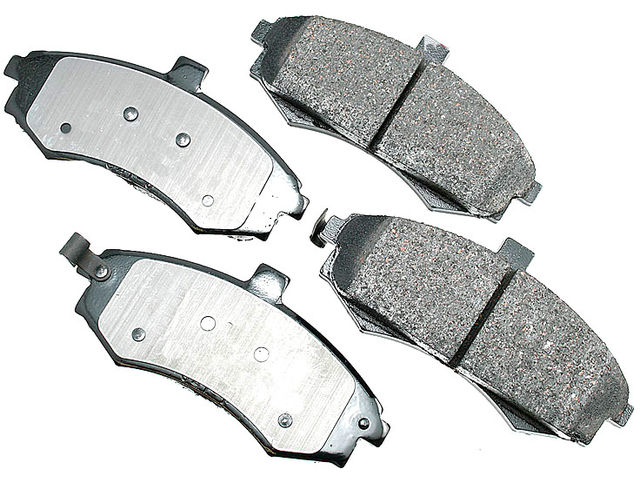 Front Brake Pad Set - 2002-2006 Hyundai Elantra 2.0L 4-Cylinder - Akebono 190-05113002