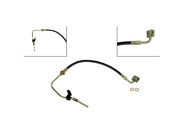 Rear Left Brake Hose - 1995-1997 Dodge Intrepid - Dorman 1902-05504745